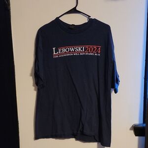 Lebowski 2024 Navy Blue T-Shirt